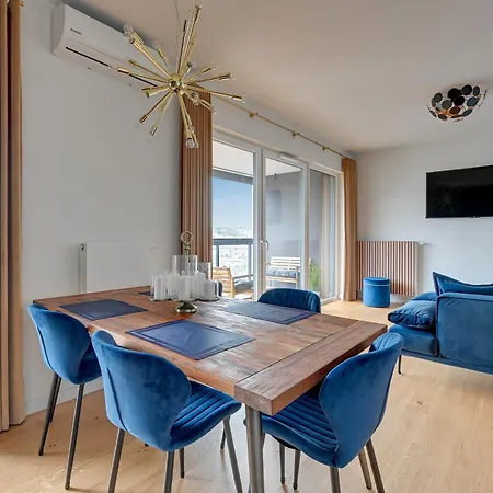 아파트 Baltic Sea Horizon By Downtown 그디니아